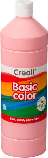 Peinture scolaire Creall rose, 1 litre