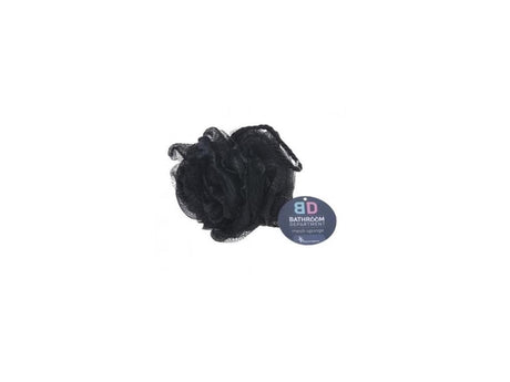 Source balance éponge de bain maille avec cordon noir 40 grammes