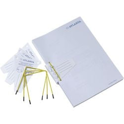 Jalema archiefbinders djois pli-fix geel 10 stuks