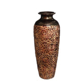 Idées 4 saisons vase éblouissant fleur marron ø15xh41cm