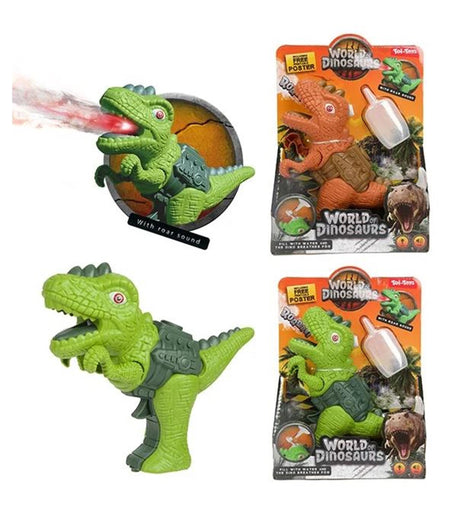 Monde des dinosaures toi jouets pistolet dinosaure avec spray avec l+g