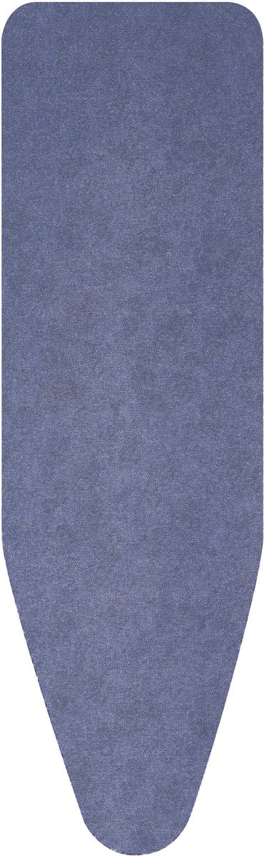 Brabantia housse de table à repasser b - 124 x 38 cm - set complet - bleu denim