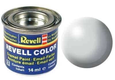 Peinture Revell pour maquette numéro 371 gris clair satiné mat