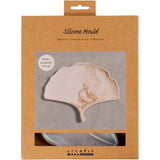 Moules en silicone Creativ company, feuille de gingko, h : 1,5 cm, l : 18,5 cm, l : 14,8 cm, 1 pièce