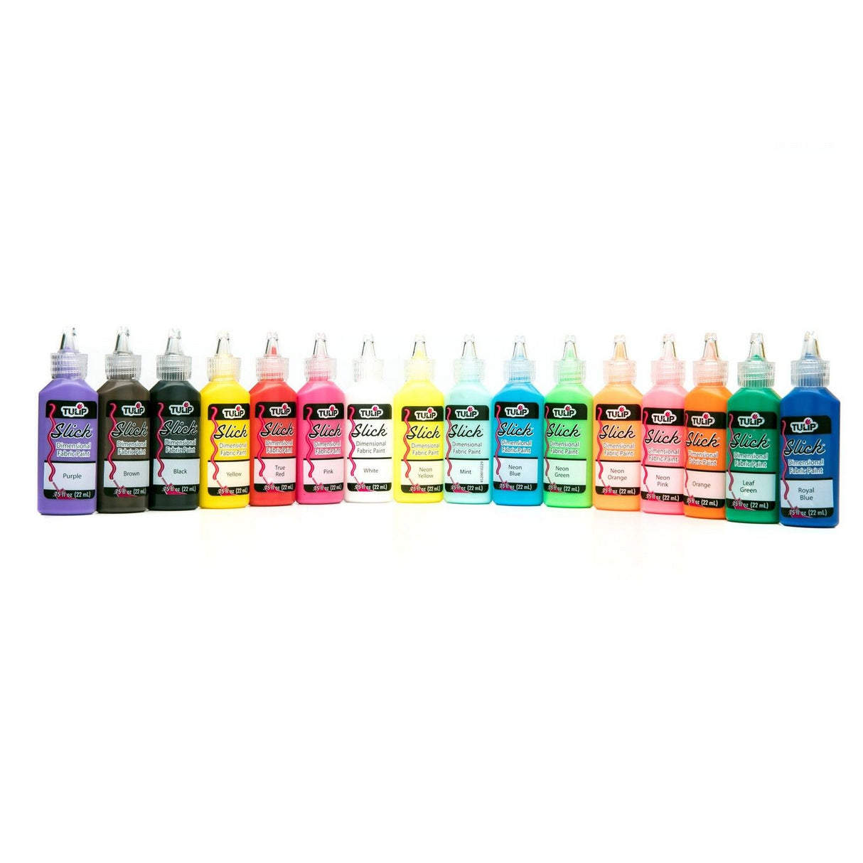 Tulipe • Kit de peinture textile 3D 37ml 16pcs.