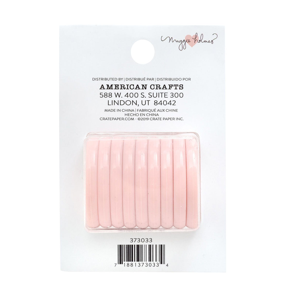 Crate paper • day-to-day planner discs medium blush