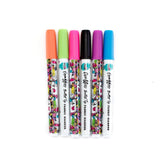 Tulip • marqueurs textiles graffiti néon 6 pcs.