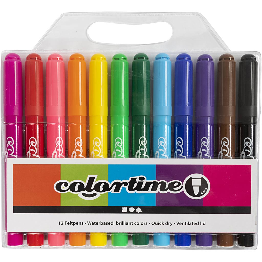 Https : www.ccobby.nl colortime-markers-line-thickness-5-mm-standard-colours-12-piece-1-box