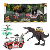 Toi-toys monde des dinosaures, ensemble de jeu avec jeep
