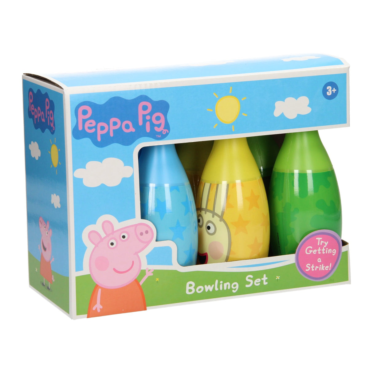 SET SABRO BOWLING Set Peppa Pig, 7dlg.