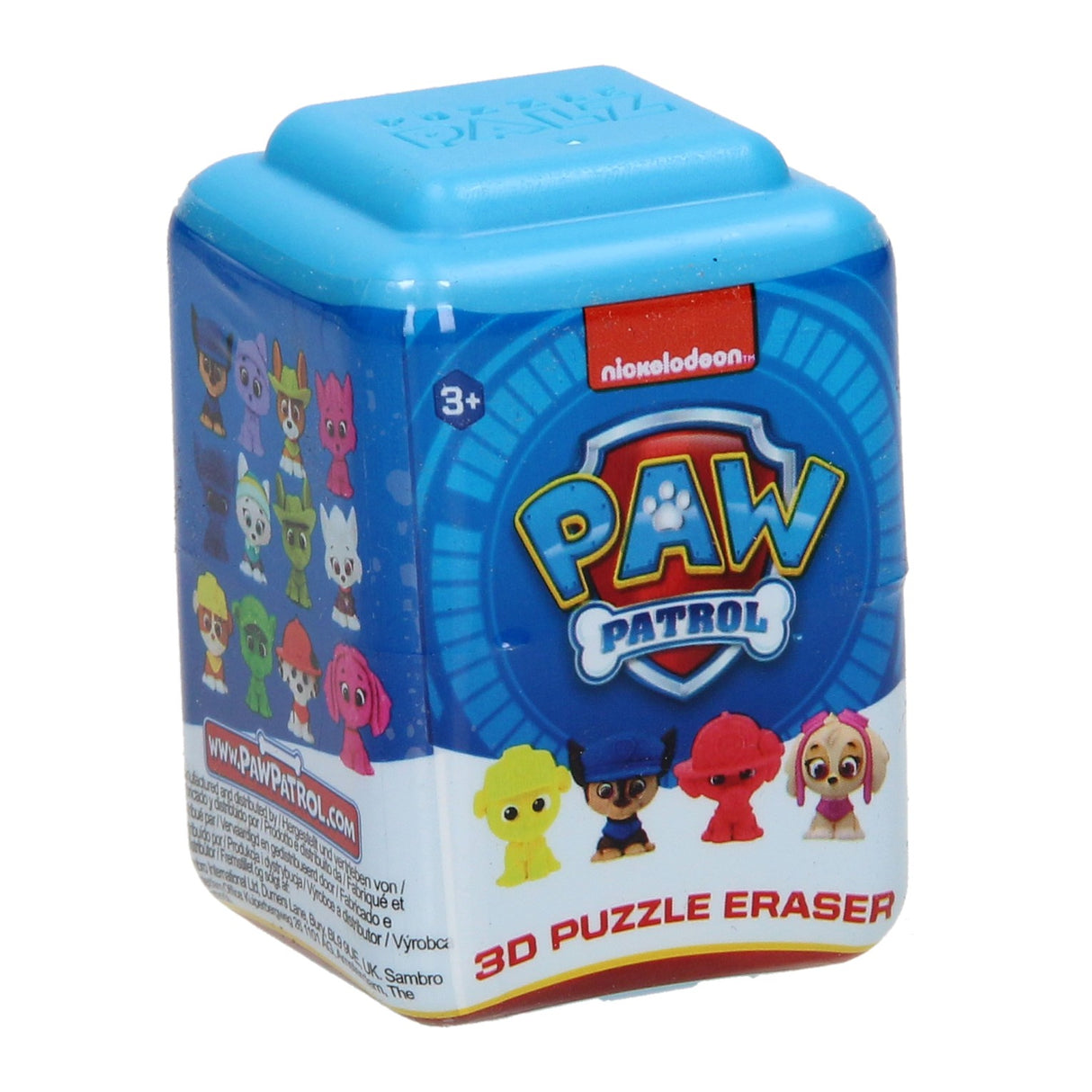 Gomme de puzzle Sambro Paw Patrol avec parfum dans un œuf surprise