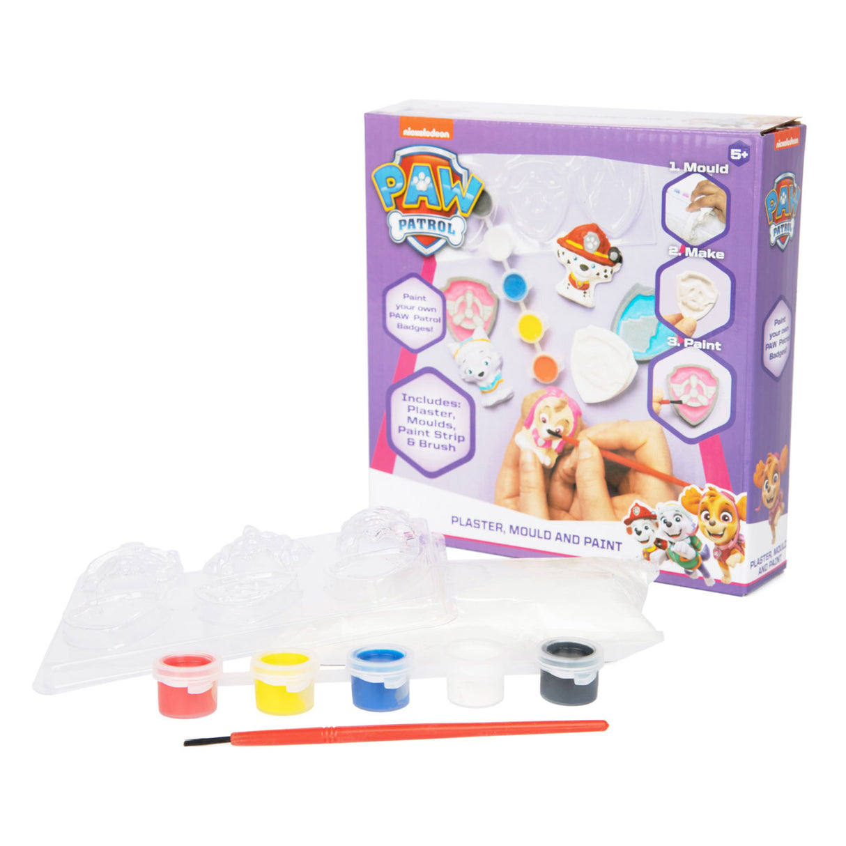 Sambro gips gieten schilderen paw patrol
