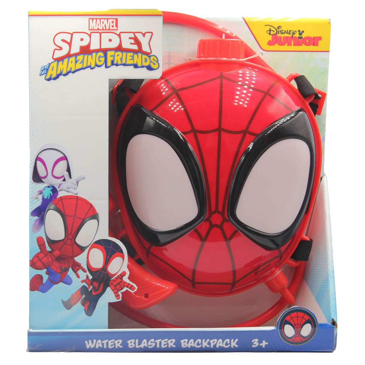 Sambro Spidey Friends Water Gun con tanque de mochila