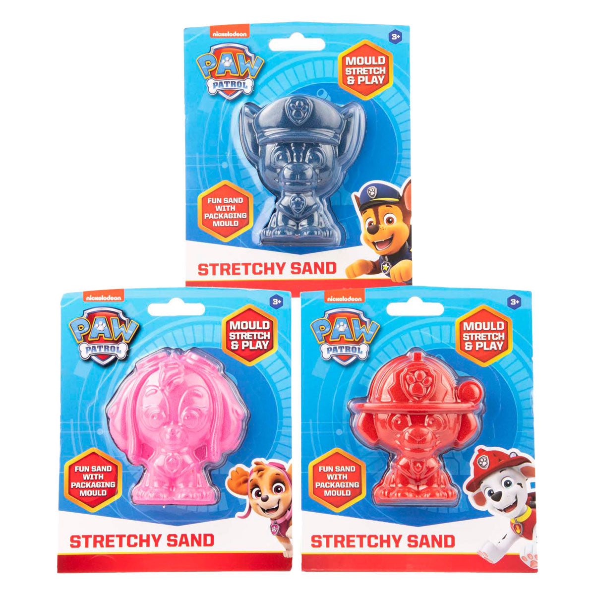 Sambro Paw Patrol - Sable extensible pour jouer au sable avec moisissure