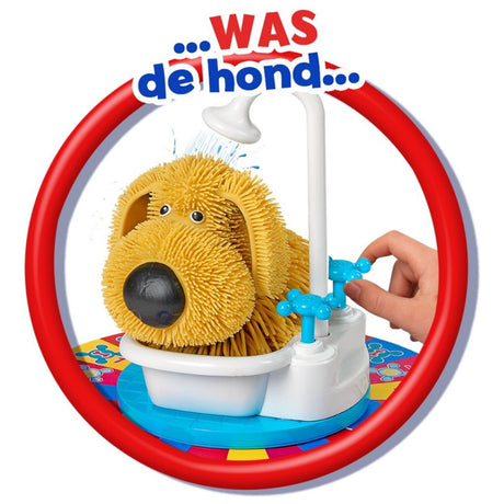 Jeu de chien détrempé