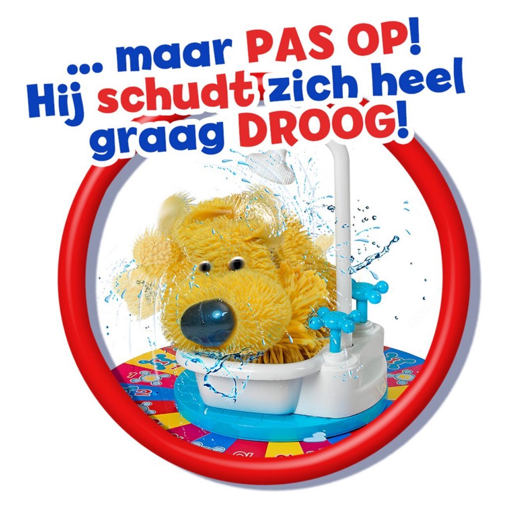 Jeu de chien détrempé