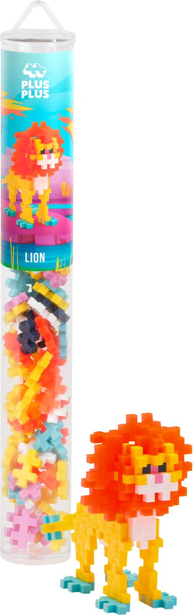 Lion plus plus plus plus : tube de 100 pièces (4324)