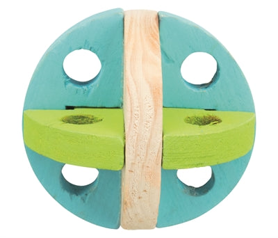 Trixie boule de jeu et snack en bois