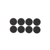 Mack 1069036 - assortiment zelfklevend vilt zwart | 12 stuks