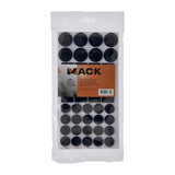 Mack 1069036 - assortiment zelfklevend vilt zwart | 12 stuks