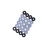 Mack 1069041 - stoeldop rubber grijs ø 23 mm 24 st pcs | 6 stuks