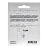 Mack 1069033 - deurstop cilindermodel zwart ø 28h28 mm 1 st pc | 6 stuks