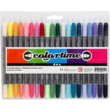 Marqueurs à double facteur - couleurs supplémentaires, 20e.