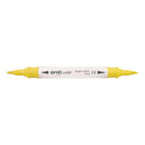 12 marqueurs acryliques double pointe, pinceau doux