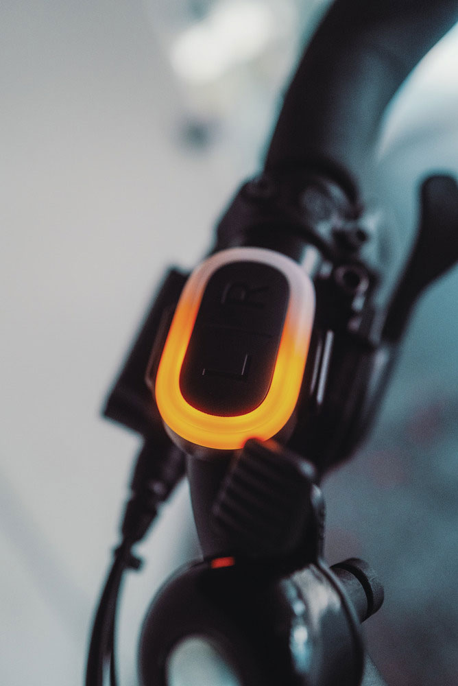 Feu clignotant télécommandé Abus pour hyp-e