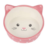 Happy Pet Feeding Eimer Kat Polka Pink Creme