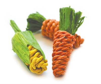Critter's Choice Happy Pet Carottes en sisal et mini maïs