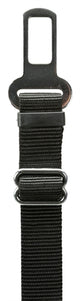 Trixie harnais pour chien voiture avec ceinture noir