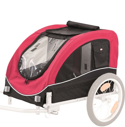 Trixie Dog Bike Cart schwarz rot