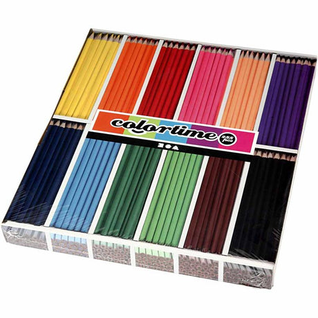 Crayons de couleur triangulaires Creativ company - couleurs de base, 288 pcs.