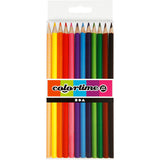 Crayons de couleur Creativ company - couleurs de base, 12 pcs.