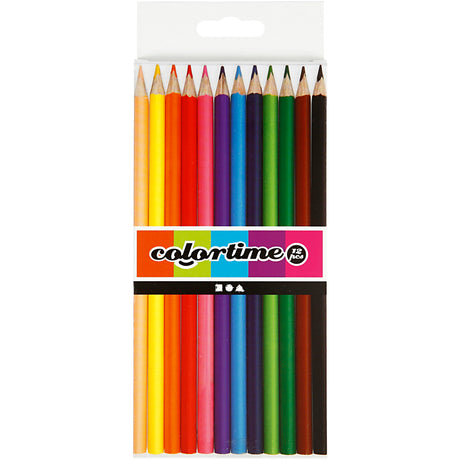 Crayons de couleur Creativ company - couleurs de base, 12 pcs.