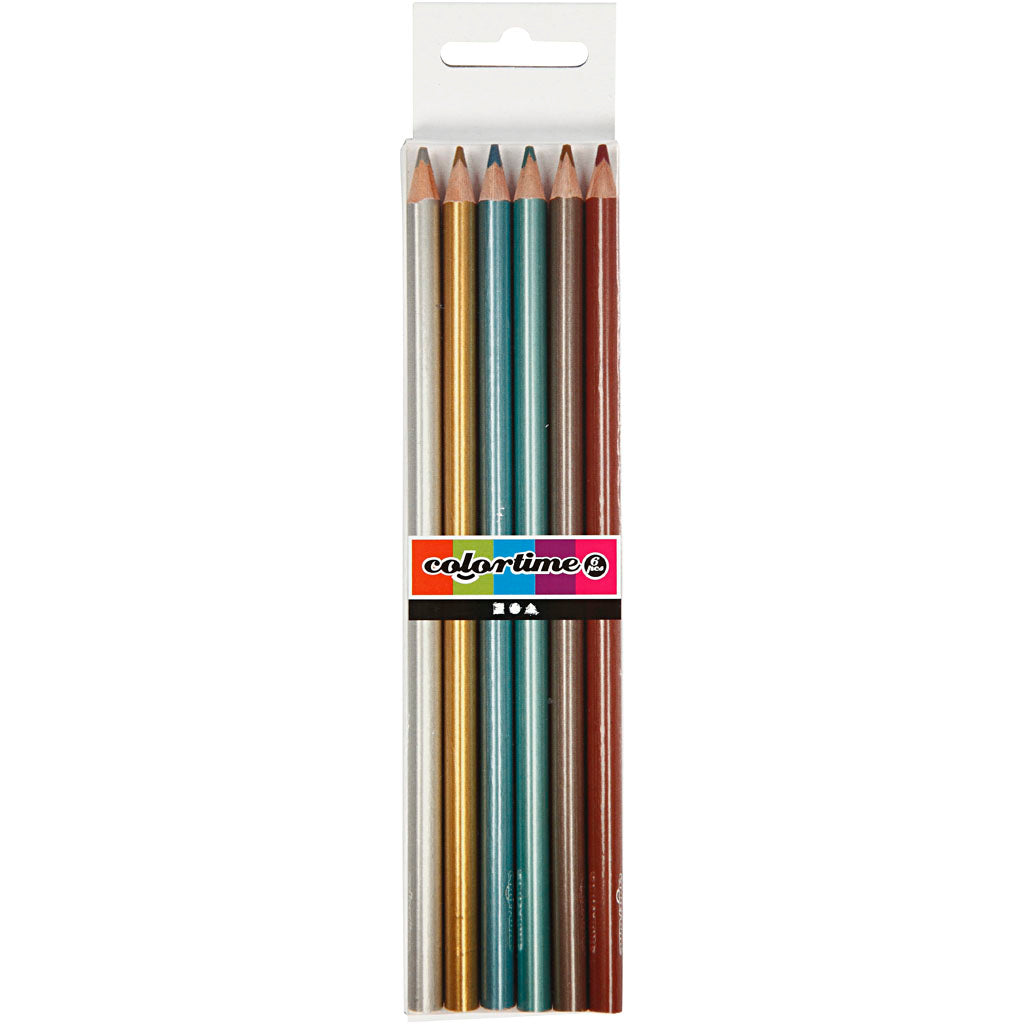 Https : www.ccobby.nl colortime-colored-pencils-l-17-45-cm-refill-3-mm-metallic-colors-6-piece-1-box