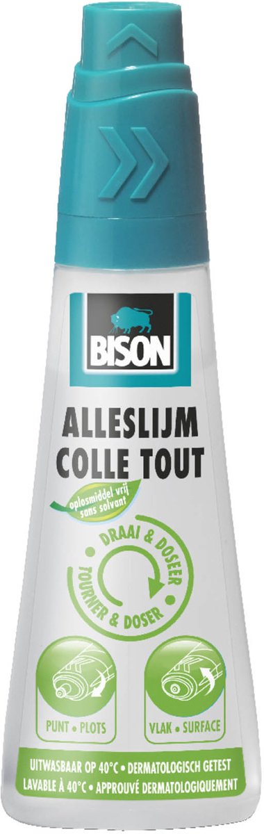 Colle tout usage Bison sans solvant 90ml