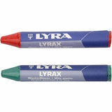Crayons de cire Lyra, l: 9 cm, épaisseur 15 mm, 12 pièces 1 boîte
