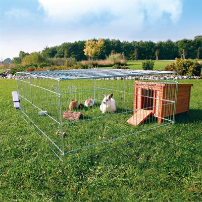 Cages pour rongeurs Trixie natura avec toit en métal galvanisé