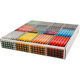 Société créative https : www.ccobby.nl colortime-kleurkrijt-l-10-cm-thickness-11-mm-diverse-colours-12x24-piece-1-box