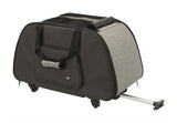Trixie chariot panier de voyage noir gris clair