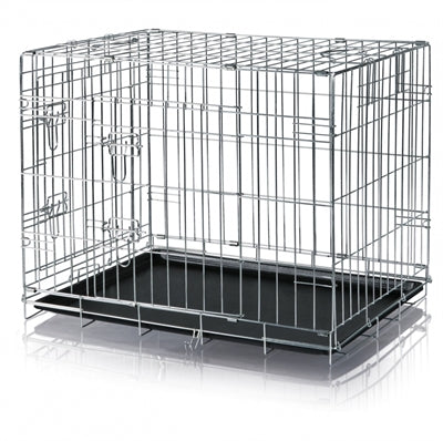Banc Trixie pour la voiture en métal galvanisé - s - 78x62x55 cm
