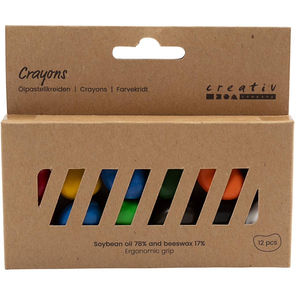 Https : www.cchobby.nl crayons-beans-l-25-mm-thickness-15-mm-various-colors-12-piece-1-box