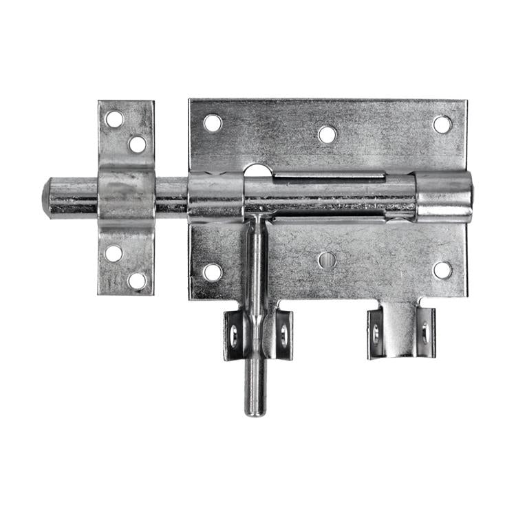 Mack 1069129 - hangslotgrendel blauw verzinkt100 mm | 5 stuks