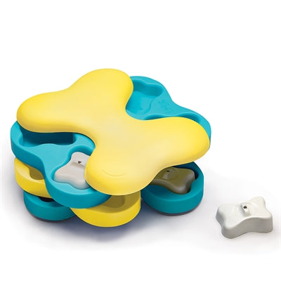 Nina Ottosson Dog Tornado Turquoise Yellow