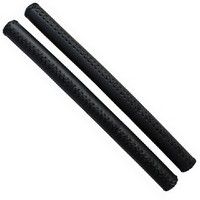 VELO handlebars leather 40 cm Ø22.2 mm black per set