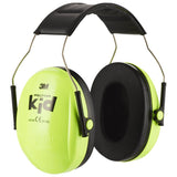 Cache-oreilles peltor 3m pour enfants vert fluo h510ak