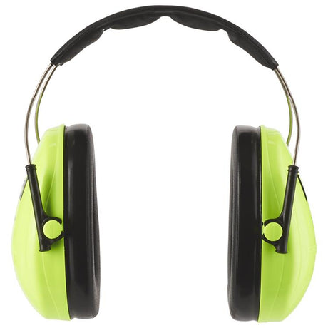 Cache-oreilles peltor 3m pour enfants vert fluo h510ak