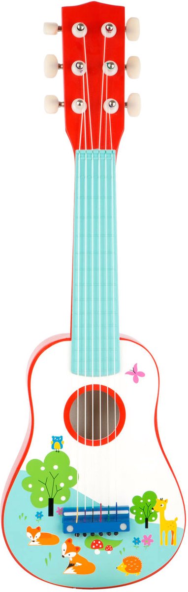 Small foot - guitare en bois petit renard, 53cm